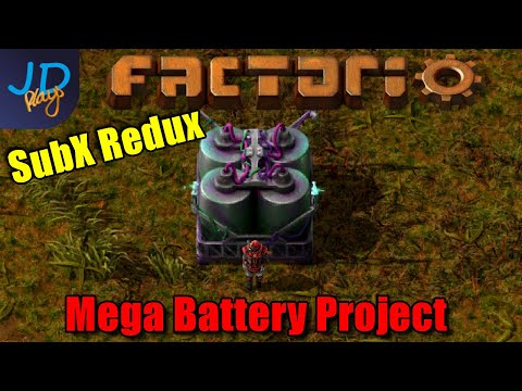 Mega Battery Project ⚙️ Factorio 1.0 SubX Redux ⚙️ Ep4