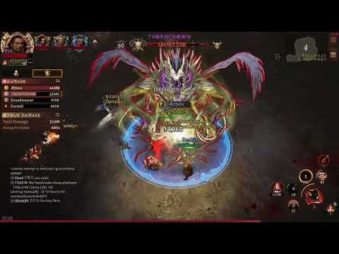Inferno 7 Last  Helliquary Raid Boss ThornCrown, Stalker of the Deppwoods