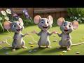 Five Little Mice Squeak Squeak Squeak Fun Animal Song Counting Rhyme