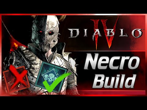 Diablo 4 - The BEST Necromancer Build for Launch | OP Minion Starter Build