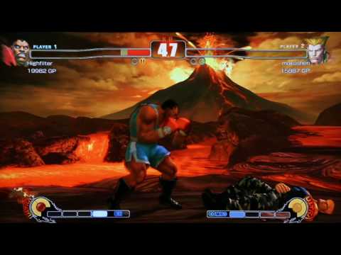 Highfilter (Balrog) Vs. mokoshen (Guile) - SF4 G1 Casuals