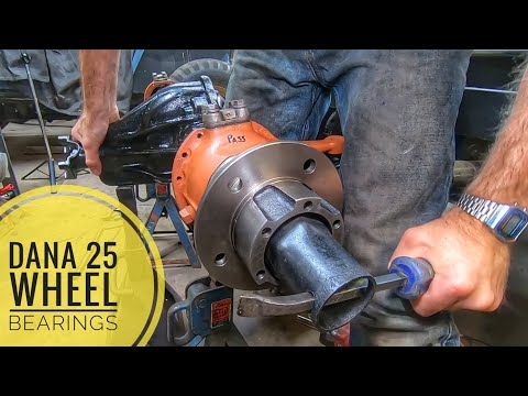Willys Jeep How To: Front wheel bearings installation on the Dana 25 & Dana 27