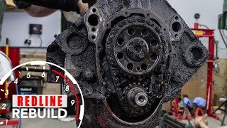 Chevy Small-Block V8 Engine Rebuild Time-Lapse | Redline Rebuild - S1E1
