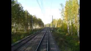 preview picture of video 'Plot the path between stations Pargolovo and Levashovo. | Парголово - Левашово'