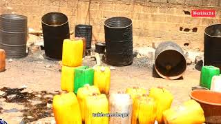 Huile impropre à la consommation : une usine clandestine démantelée à Ouagadougou