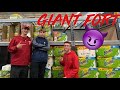 INSANE Walmart TOILET PAPER Fort CAUGHT