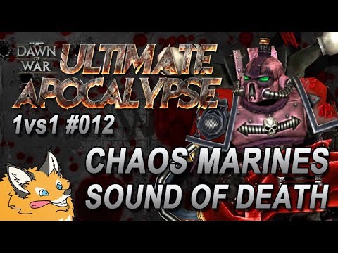 Chaos Space Marines VS Eldar (Harder-AI) - Dawn of War Ultimate Apocalypse #012