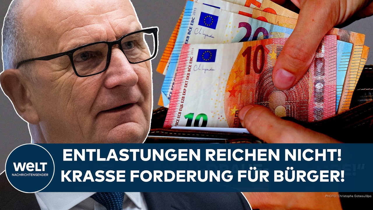 DEUTSCHLAND: Entlastungen reichen nicht! Krasse Forderung von Ministerpräsident Woidke für Bürger!