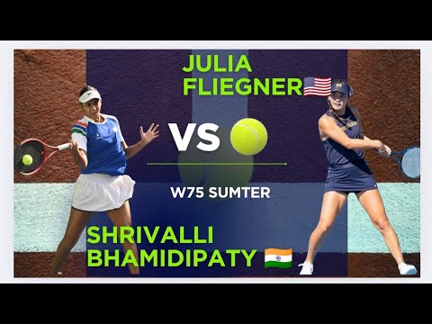 W75 Sumter R2 Highlights: Shrivalli Bhamidipaty vs Julia Fliegner
