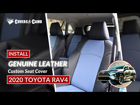 Leather Seat Cover Installation: Genuine Leather Seat Covers on the 2020 RAV4 Hybrid