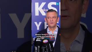 Özgür Özel'den Mansur Yavaş yanıtı