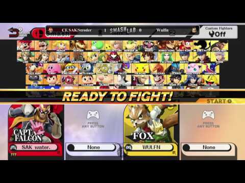 SL50 Losers Quarters - CE|SAK Stroder (Captain Falcon) vs Wulfn (Fox)