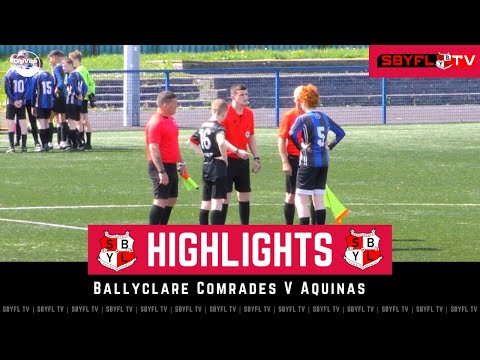 Ballyclare Comrades v Aquinas - Under 15 Second Divisional Cup Final - May 2023