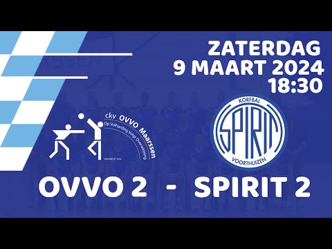 OVVO Maarssen 2 vs Spirit 2 | Livestream (9-2-2024)