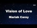 Vision Of Love Mariah Carey Karaoke No Guide Melody Instrumental