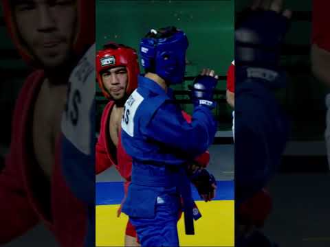 Mukhammadali SADULLAEV (UZB) vs PANTELEEV Pavel (AIN) at the World Combat Games in Riyadh #sambo