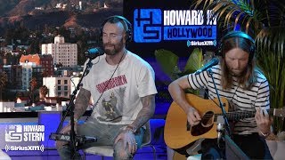 Adam Levine &amp; James Valentine “Memories” Live on the Howard Stern Show