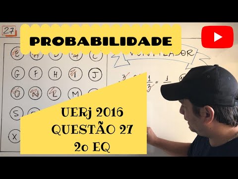 UERJ 2016 QUESTÃO 27 2 EQ. Matemática - Probabilidade. Cartão, Ventilador.
