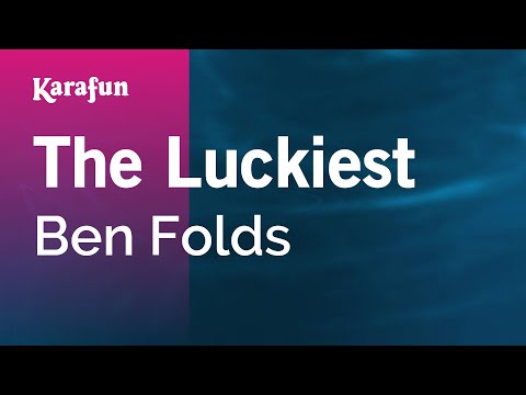 download lagu mp3 mp4 Ben Folds The Luckiest Karaoke, download lagu Ben Folds The Luckiest Karaoke gratis, unduh video klip Download Ben Folds The Luckiest Karaoke Mp3 dan Mp4 Popular Gratis