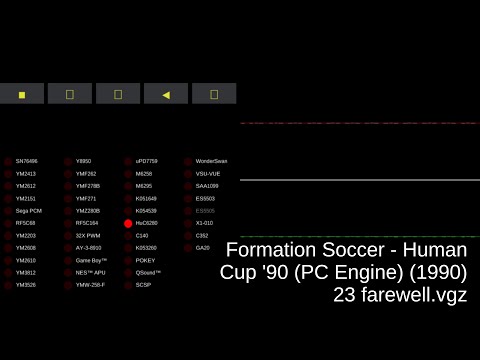 Formation Soccer - Human Cup '90 (PC Engine)