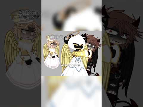 ||Coitado do Abel kkkkk||Hazbin Hotel||MeMe||#gacha #alightmotion #hazbinhotel #adam #caim #abel