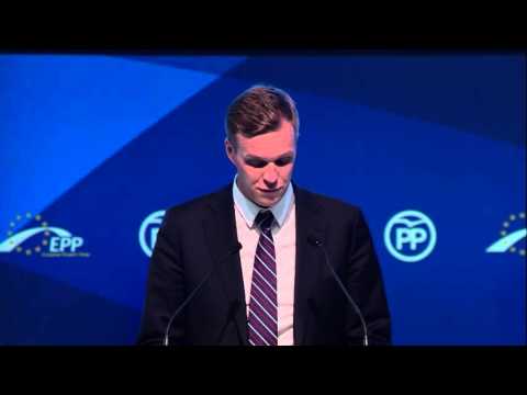 EPP Madrid Congress - Gabrielius Landsbergis (Lithuania)