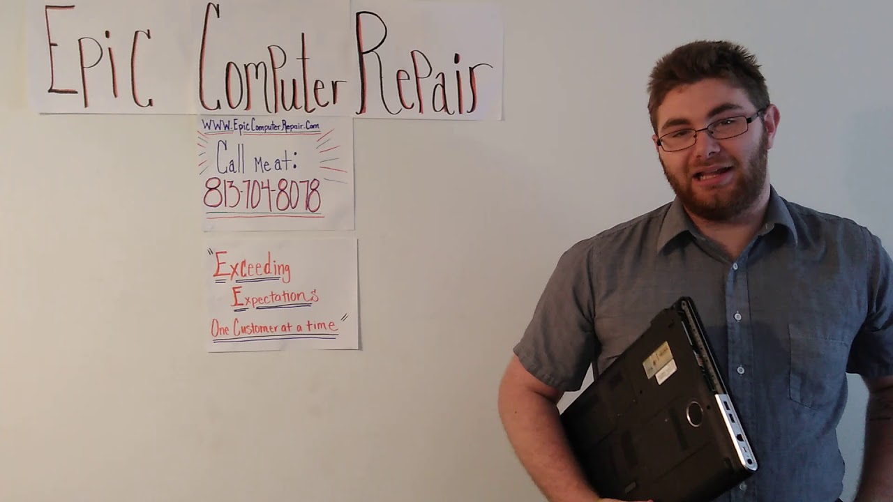 Epic Computer Repair Advertisement