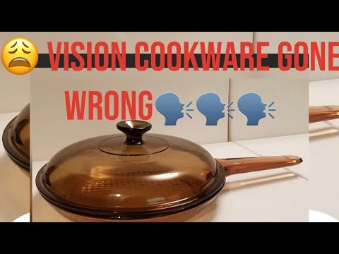 HOW TO USE VISION COOKWARE || PYREX COOKWARE. #vision #pyrex #cookware