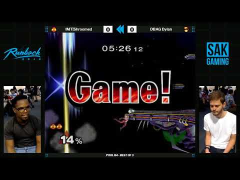 Runback 2018 Pools - IMT|Shroomed (Sheik) vs DBAG Dylan (Captain Falcon)