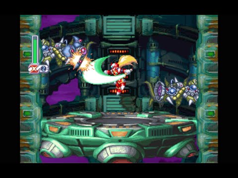Mega Man X4: Split Mushroom Stage (Zero) [1080 HD]