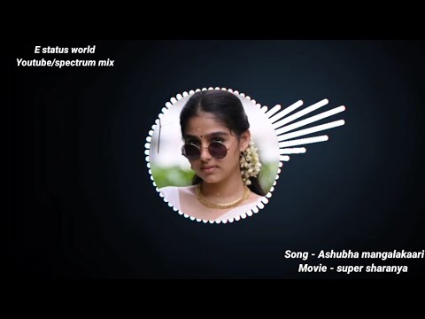 Ashuba mangalakaari | super sharanya | spectrum mix | e status world