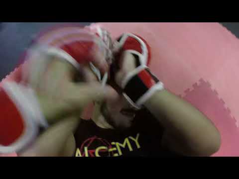 Nick Panebianco Working Some MMA Drills: Having some GoPro Fun First Person View