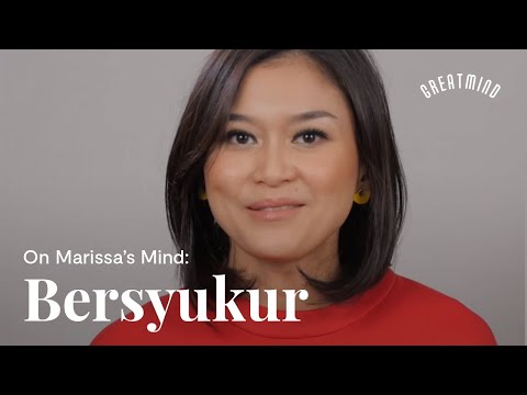 On Marissa's Mind:  Bersyukur