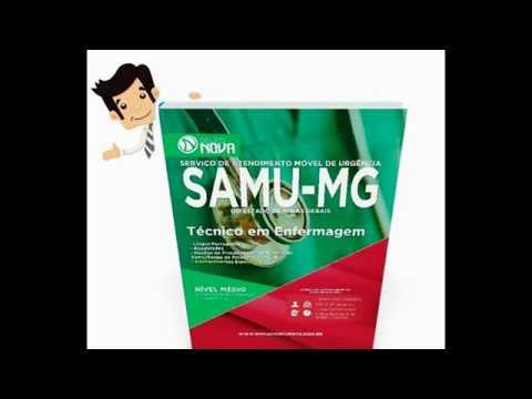 Apostila Concurso SAMU-MG 2015 - Técnico em Enfermagem