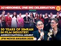 30 Years Of Simran In Cinema 10 Heroines 1 Big Celebration JFW Movie Awards 2025