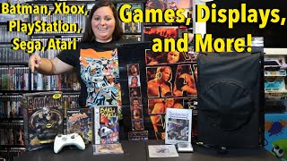 Video Game Finds - Thrift Store Scores (Xbox Prototype, Sega Games, RARE Vintage Banner, and More!)