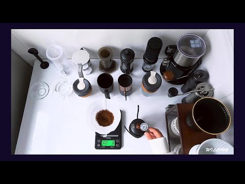 Pha Americano tại nhà với Kinu M47 Classic và V60