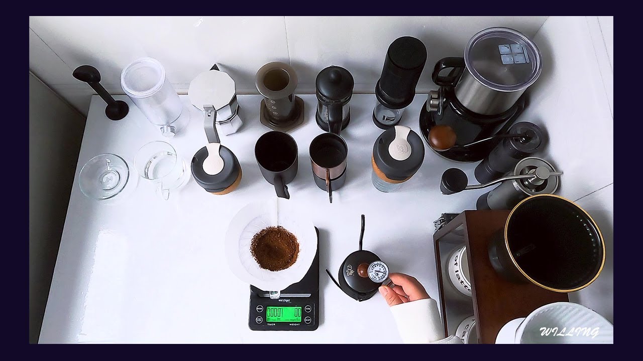 Make Americano at Home with Kinu M47 Classic & V60