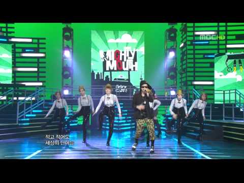 110129 MBC Music Core  Mighty Mouth feat.Soya - Tok Tok
