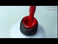 Atica Red Crown GPM10 gel-varnish (deep red, enamel), 7.5 ml