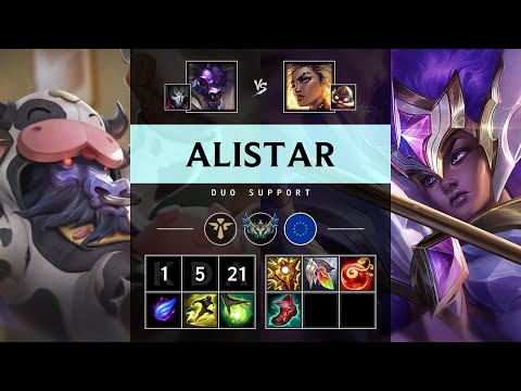 Alistar Support vs Rell - EUW Challenger Patch 25.21