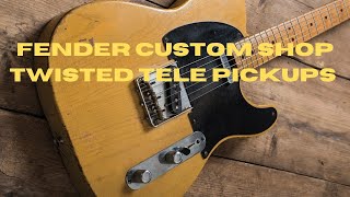 Video thumbnail for TWISTED TELE PICKUPS FROM FENDER CUSTOM SHOP. REVIEW AND TONE SAMPLES! by Bart Hyde Music