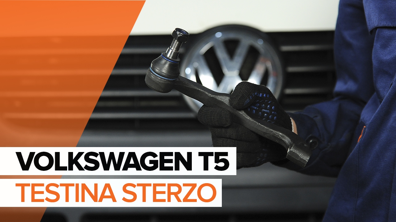 Come cambiare testine sterzo su VW Multivan T5 - Guida alla sostituzione