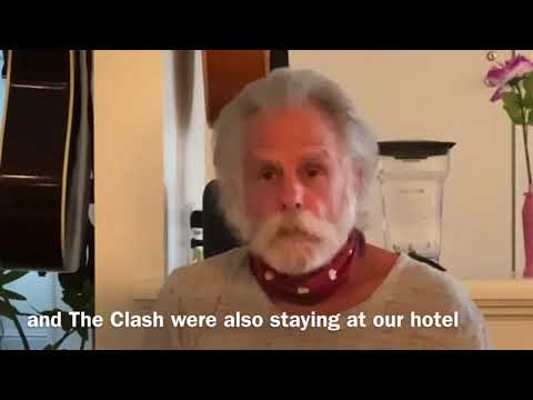 Bob Weir on meeting Joe Strummer. 21/8/20 (with subtitles)