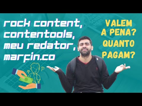 Quanto Pagam para o Redator Freelancer na Rock Content, Contentools , Meu Redator e Marfin?