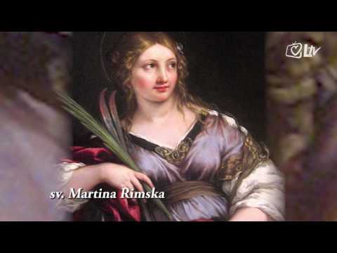 Katolički kalendar 30.1.2017. - Sveta Martina Rimska