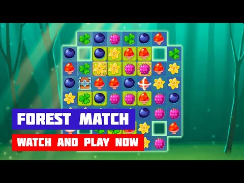 森を旅するマッチ3パズル Forest Match ｜ DLなし無料ゲーム｜おもげーむ