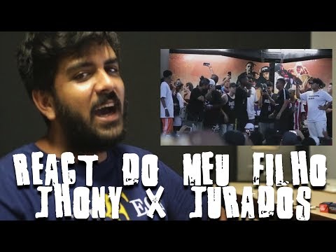 JHONY CONTRA OS  3 JURADOS (REACT / COMENTANDO ) Felipe Gaspary
