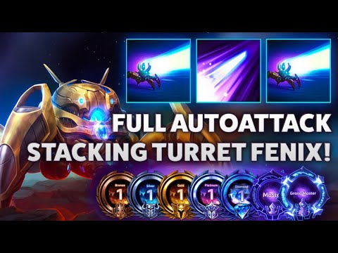 Fenix Planet Cracker - FULL AUTOATTACK STACKING TURRET FENIX! - Bronze 2 Grandmaster S3 2022