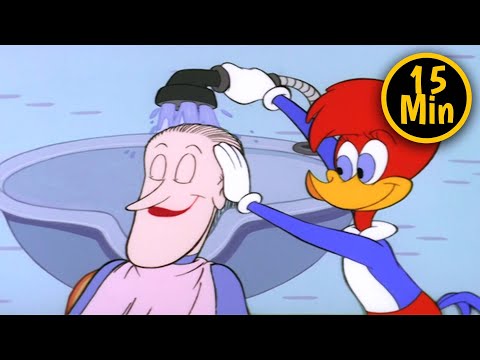 Capa de Pica-Pau | O salão de beleza da Winnie | 2 Episódios Completos